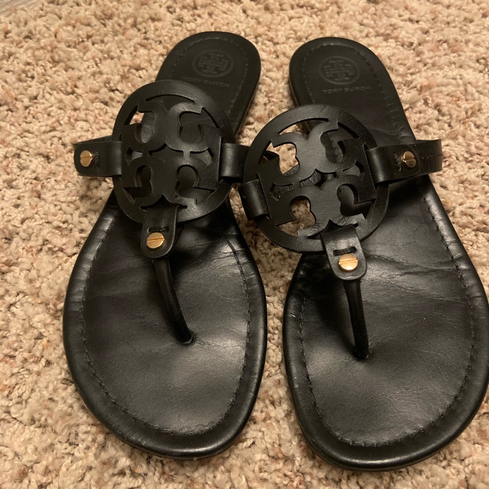 Tory Burch Miller Leather Sandal